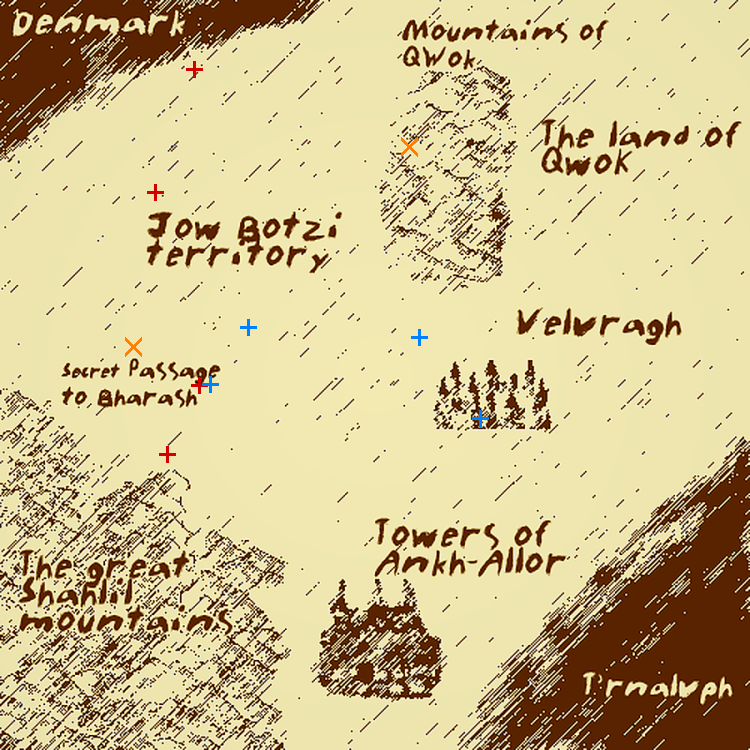 Player location map for Thoradin